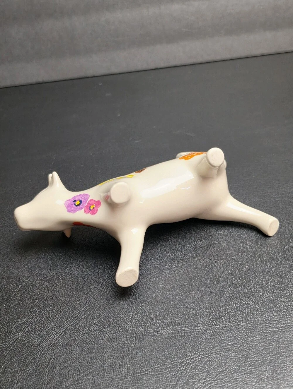 The Pioneer Woman Floral Motif Cow Creamer Retired, Collectable, Cute!